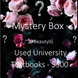 MYSTERY BOX – USED UNIVERSITY TEXTBOOKS: